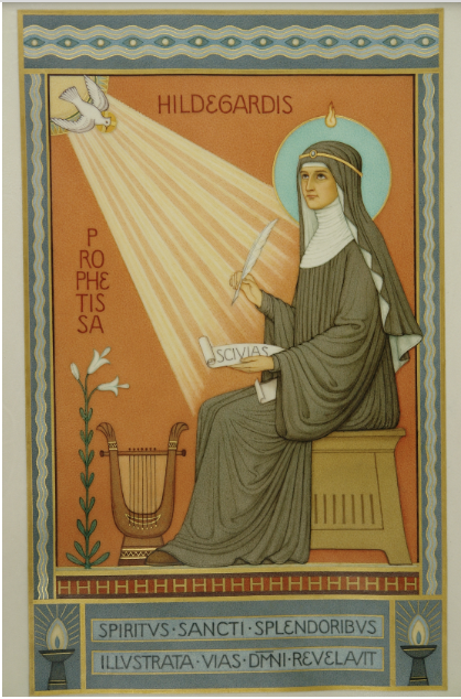 Copyright : Abbaye Sainte-Hildegarde, Rüdesheim-Eibingen.